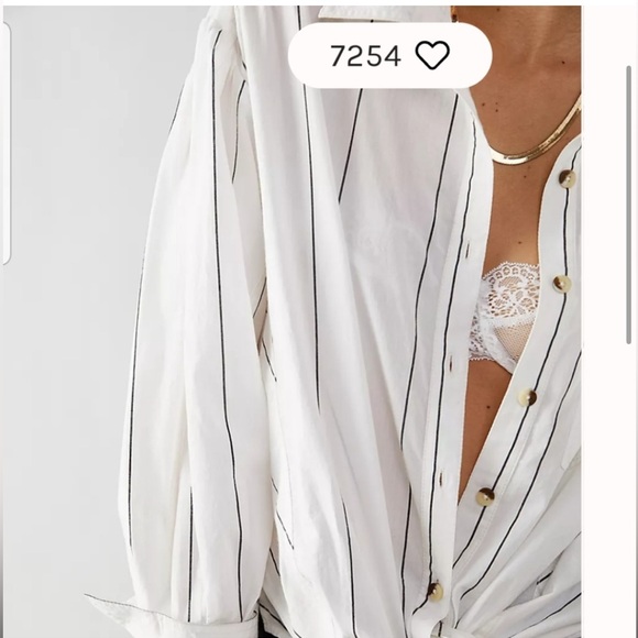 We The Free Happy Hour Stripe Top - Picture 2 of 6